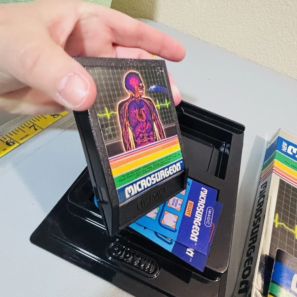 Vintage Intellivision Imagic Microsurgeon Very Rare New In Original Seal